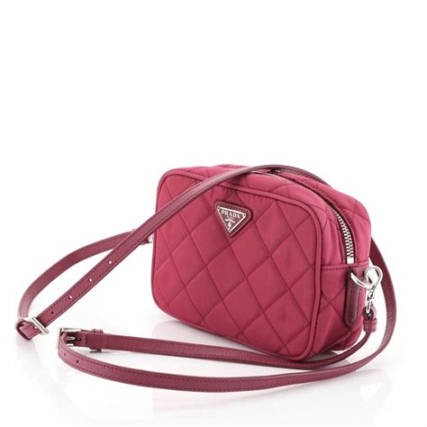 pink diamante prada bag|prada camera bag.